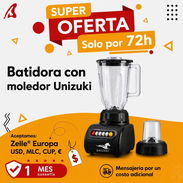 Licuadora - Batidora con moledor Unizuki (B) - Img 57022685
