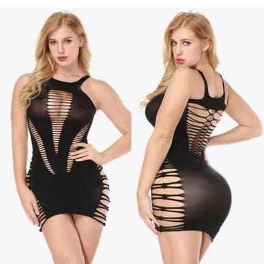 🔥 Lencería Sexy para Mujer | Disfraz Erótico de Encaje 💋 Cosplay Picante, Ropa Íntima Sexy y Transparente para Noches - Img 104837596