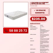 COLCHON 3/4 KONFORT ANTILLAS 120 x192 VPT -0312 - Img 57840752