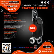 🛒 PARA TUS COMPRAS 🛒 CARRITO DE COMPRAS. SERVICIO DE MENSAJERÍA CON FACTURA Y GARANTÍA. TL 54833699 - Img 54673801