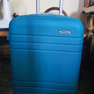 Maleta de Cabina 12 Kg Azul Turquesa / Marca Swiss Bag / Maleta de Mano - 2/2