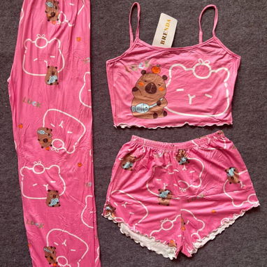 ❗️PIJAMAS DE 3 PIEZAS❗️ - Img 123153002