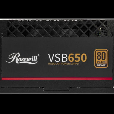 FUENTES DE PC 650W-54Amp|MARCAS: ASROCK CL650B y ROSEWILL VSB650|PFC|80 PLUS BRONZE|NUEVA-SELLADAS_53849890 - 4/4