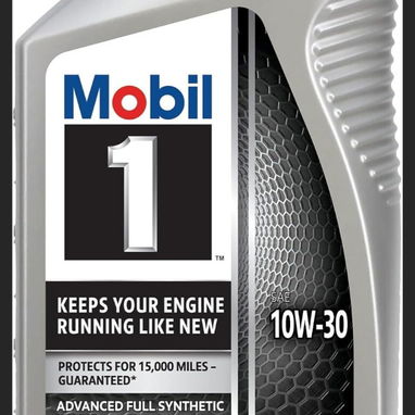 Aceite sintético avanzado SAE 10W-30 para motor Valvoline y Mobil 1,  1 cuarto de galón - 9/9