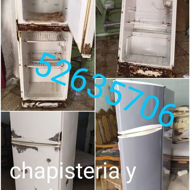 Chapisteria y pintura d refrigerador, Freezer y lavadoras a domicilio. Corriente 24 h Tenemos 20 años de experiencia - Img 109528890