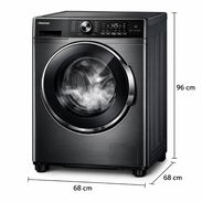 🔥 LAVADORA-SECADORA A VAPOR HISENSE de 15KG 🔥 💧 Lava y seca con potencia y eficiencia 💰 Precio: 670 USD 🚘 In - Img 55153833