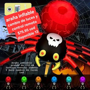 Inflables gigantes , y medianos para hallowen,  traídos de USA - 3/10