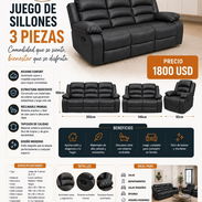 Juego de muebles 3 en 1 - Img 55894255
