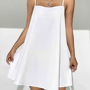 Vestido Sencillo Casual Blanco 52420333 - Img 55364074