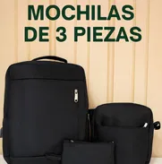 Set de mochilas de 3 piezas - Img 50574696