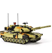 Juego de bloques de construcción de tanque militar Leopard 2A6, 1063 piezas de ladrillos, modelo de construcción del ejé - Img 45845575