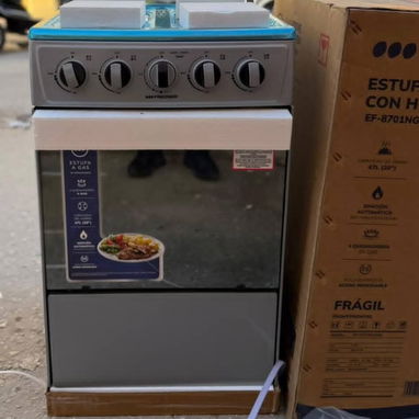 Congelador vertical, nevera, Exhibidora, refrigeradores, lavadora, cocina con horno, ventilador recargable con panel, TV - 8/10