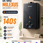 🔥 **CALENTADOR DE GAS MILEXUS 10 LITROS 🔥** ♨️ Agua caliente **al instante** para tu hogar ✅ Capacidad: **10 litros p - Img 55954823