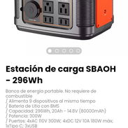 Estación de carga SBAOH - 296Wh. Capacidad: 296Wh, 20Ah - 14.8V (80000mAh) - Img 53966027