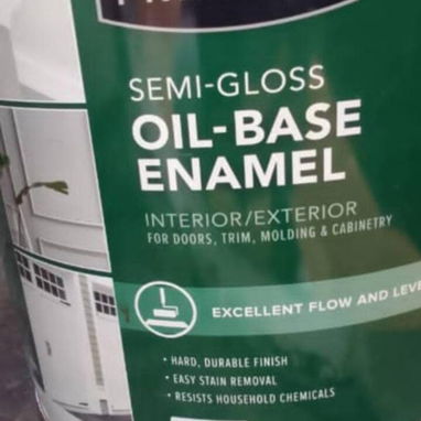 pintura vinil, aceite cubeta de vinil 20 litros y dé aceite 18.6 litros - 2/2