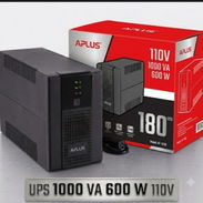 CON ENTREGA EN EL DÍA POR COSTO ADICIONAL BACKUP 110V 1000 VA 600 W MÁS 2 BATERÍAS INCLUIDAS DE 12V 7AH NUEVO EN CAJA - Img 56937109