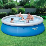 🔥 PISCINA BESTWAY FAST SET NUEVA – 396 cm x 84 cm 🔥 Para toda la familia 🏠 - Img 54723476