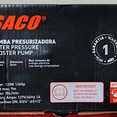 VENDO BOMBA PRESURIZADORA AUTOMÁTICA - 3/3
