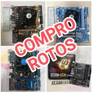 !! Compro Motherboards ROTOS!! 💵 Pago bien 💵 - Img 49963288