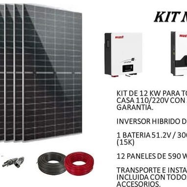Kit completo  de paneles solares primera mano - Img 125382837