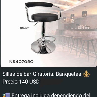 Banquetas (sillas de bar), varios modelos - 2/4