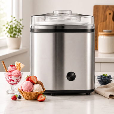 🛍️ Maquina de hacer Helados "Vevor" 🔑 Código: maqu513 💵 Precio: $160 USD (dólares) 📲 56740324 - 2/3