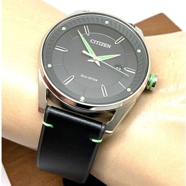 RELOJ CITIZEN ECODRIVE WEEKENDER (BM6980-08E) DE HOMBRE , 42MM EN ACERO INOXIDABLE PLATEADO Y MANILLA DE PIEL  58049738 - 4/4
