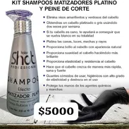 Shampoo matizador platino - Img 57940359