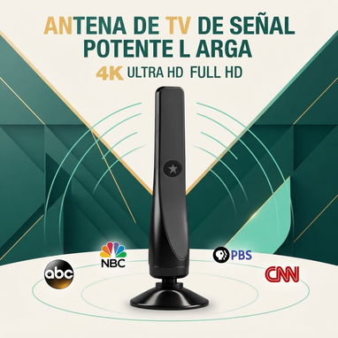 🛍️ Ante de TV De deñal potente larga - 2/2