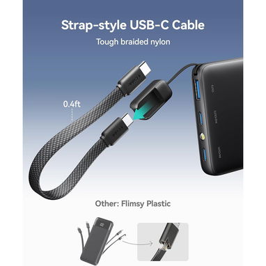 POWER BANK INIU 10000MAH 45W USB-C CABLE DESMONTABLE VIAJE ENVÍO DISPONIBLE + GARANTÍA - 5/9