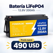 🔥 OFERTA ESPECIAL SOLO POR HOY 🔥 BATERÍAS LiFePO4 POERUNI 12.8V — 100Ah - Img 57525710