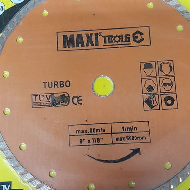 Discos de corte de 9" para ceramica, porcelana pisos, y hormigon - 2/4