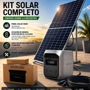 Kit solar Ecoflow con panel - Img 57423686