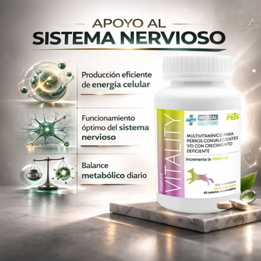 Multivitaminas Vitality para perros - Img 120790517
