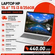 Laptop HP 15-fd0123dx i3 8GB 256GB SSD Touch | 15.6” en La Habana - Img 55046992