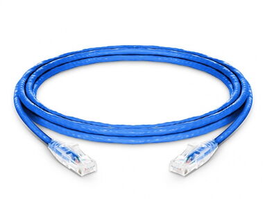 Cable de red Ethernet Cat5e snagless sin blindaje (UTP) PVC CM, azul, 10ft (3m) 53828661 - Img 64032858