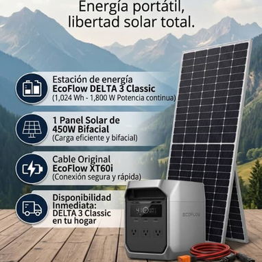 COMBOS ECOFLOW + PANEL SOLAR - 3/3