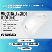 🖱️ ¡MOUSE INALÁMBRICO HOCO GM42! 🖱️💰 Precio: $6 🛡️ Garantía: 7 días - Img 57280520