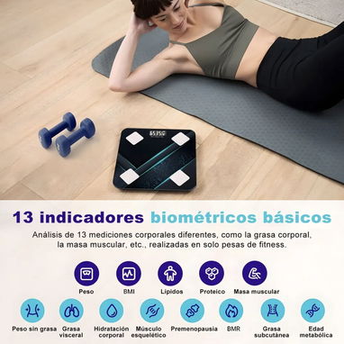 Pesa o báscula inteligente (Hasta 190kg) - 4/6