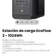 Estación de carga EcoFlow 2 - 1024Wh. Modelo: EcoFlow Delta 2. - Img 56754651