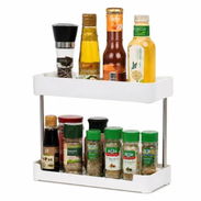 ESTANTE ORGANIZADOR MULTIFUNCIONAL DE 2 NIVELES BLANCO - Img 56256030