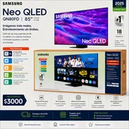 Samsung de 85” Neo QLED con Quantum Mini LED( QN80FD Modelo 2025) Smart TV 4K UHD - Img 55919564