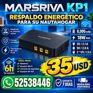 MINI UPS PARA NAUTA HOGAR DE 8000MAH 6H DE RESPALDO ENERGÉTICO - Img 57610202