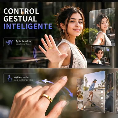 Anillo Inteligente.  Anillo de ayuda para control y monitorro de salud. - 3/10