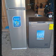 *COMBO FRÍO + NEVERA* Refrigerador Milexus 6.5cuft y Nevera Milexus 6 cuft (SIN 🔑 ) 495usd💵 con 🚘 incluído Factur - Img 55930496