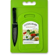 Set de 2 tablas de cortar con cuchillo - Img 55998407