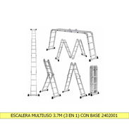 ESCALERA MULTIUSO 3.7M (3 EN 1) CON BASE 2402001 - Img 55758399
