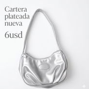 Cartera 1 solo uso plateada - Img 55553363