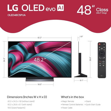 LG OLED evo AI C5 de 48” (modelo OLED48C5) Smart TV 2025 - Img 123331238