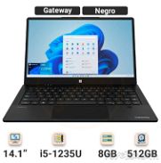 Laptop Gateway GWTC51427-BK 14.1" FHD Tactil / i5-1235U / 8GB RAM / 512GB SSD / Win 11 o 10 / Negro - Img 45768358